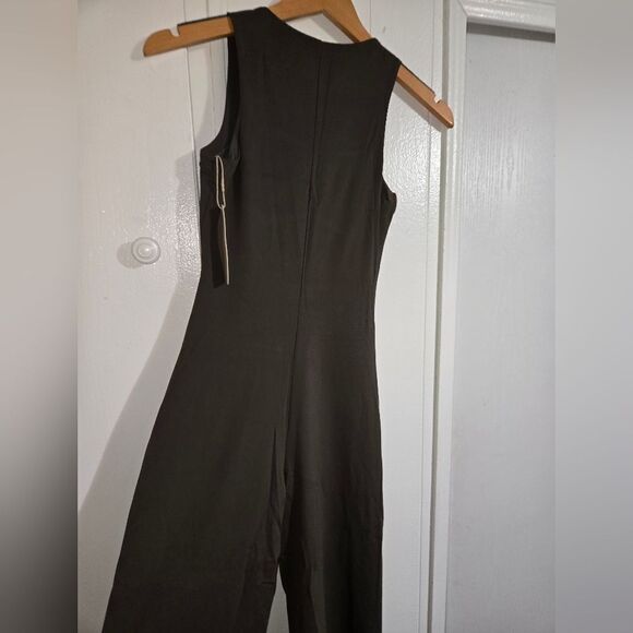 Vilanva Wide Leg flare Jumpsuit Square Neck One Piece Outfit Stretch Rom… small - Picture 10 of 12